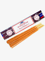 Благовония "Nag Champa Black Opium Incense" (Наг Чампа)  16 г, Satya